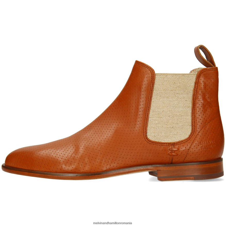 femei Melvin & Hamilton Susan 10 portocale Botine 2R24J41024