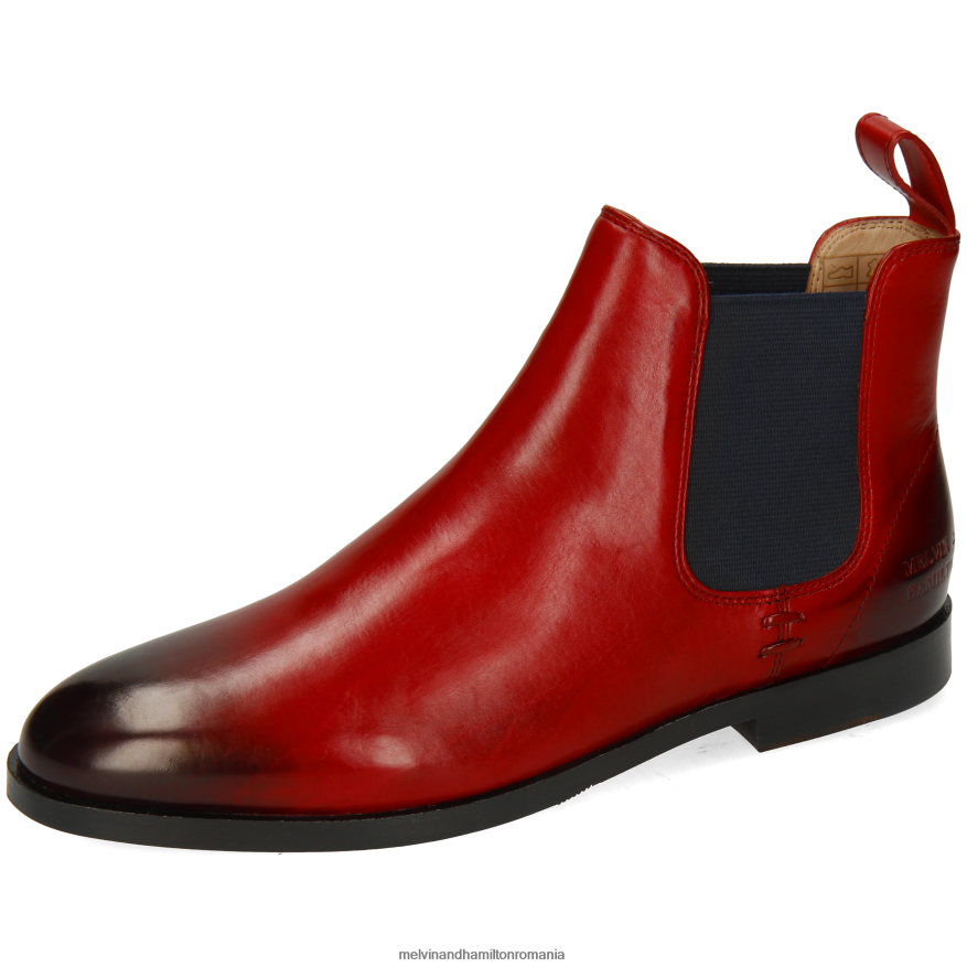 femei Melvin & Hamilton Susan 10 roșu Botine 2R24J4783