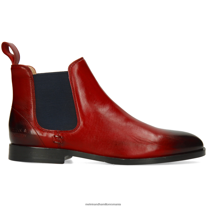 femei Melvin & Hamilton Susan 10 roșu Botine 2R24J4783