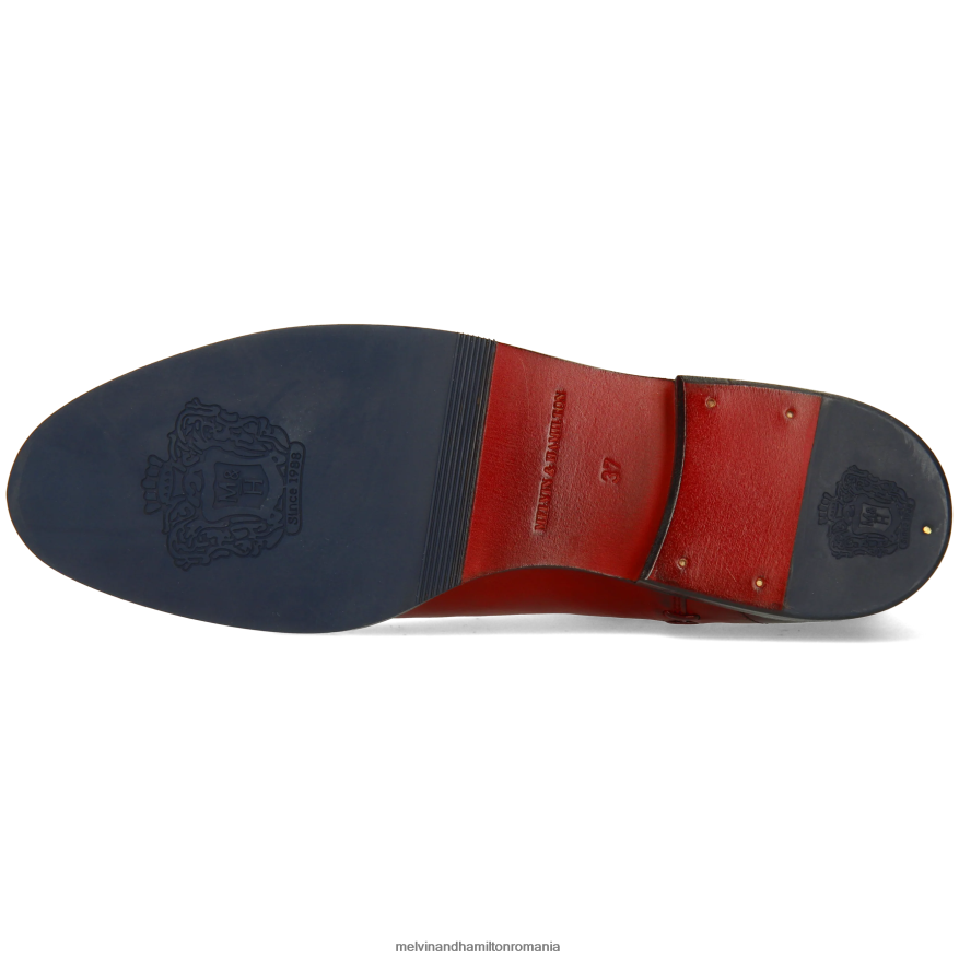 femei Melvin & Hamilton Susan 10 roșu Botine 2R24J4783