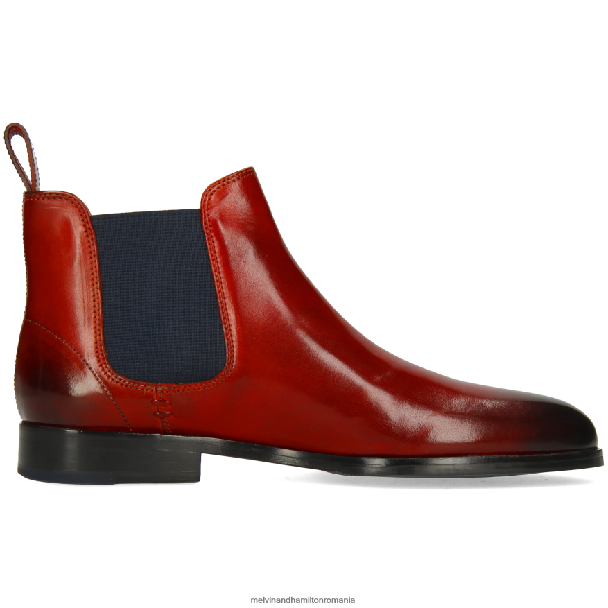 femei Melvin & Hamilton Susan 10 roșu Botine 2R24J4978