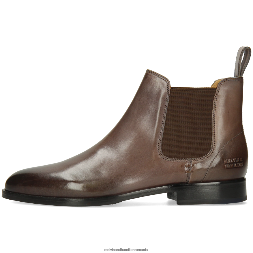 femei Melvin & Hamilton Susan 10 taupe Botine 2R24J4977