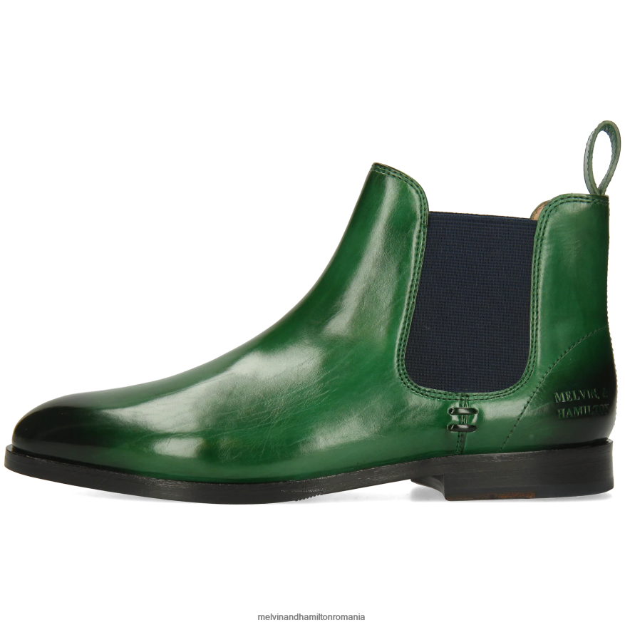 femei Melvin & Hamilton Susan 10 verde Botine 2R24J4781