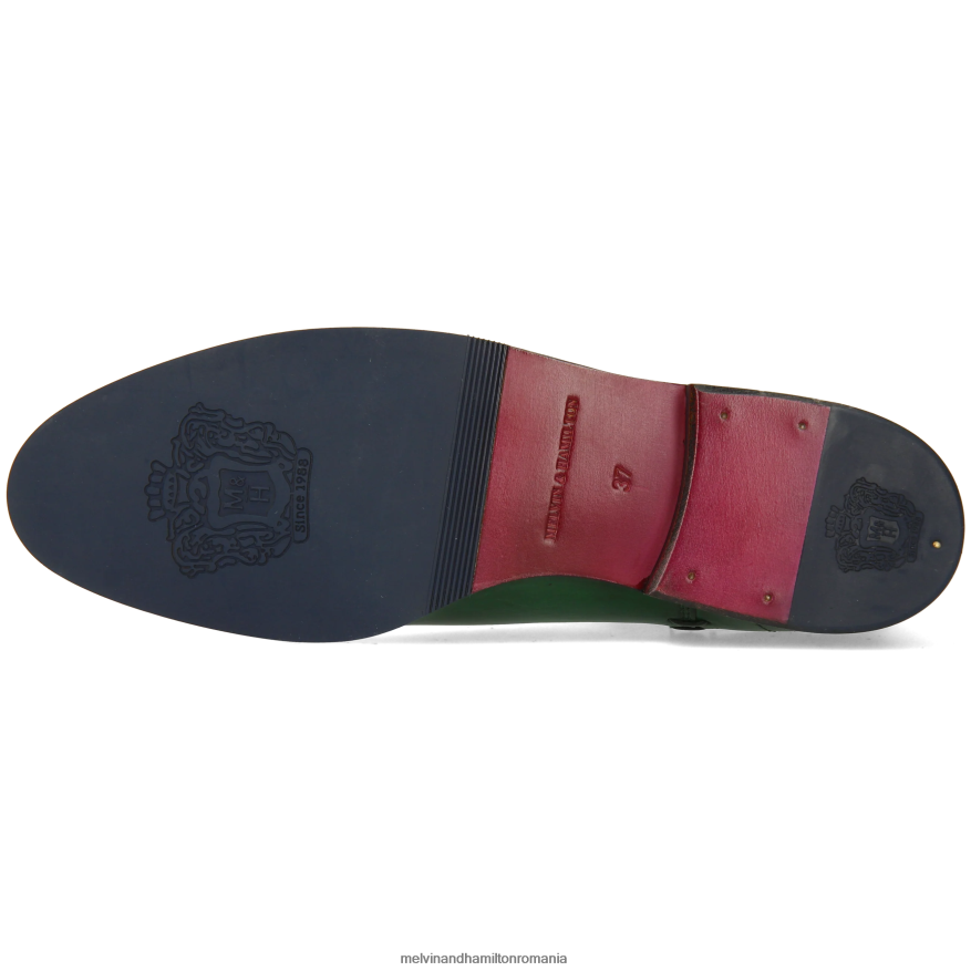 femei Melvin & Hamilton Susan 10 verde Botine 2R24J4781