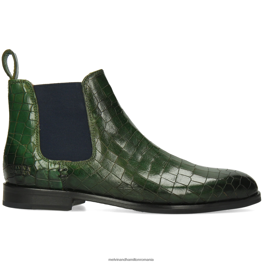 femei Melvin & Hamilton Susan 10 verde Botine 2R24J4788