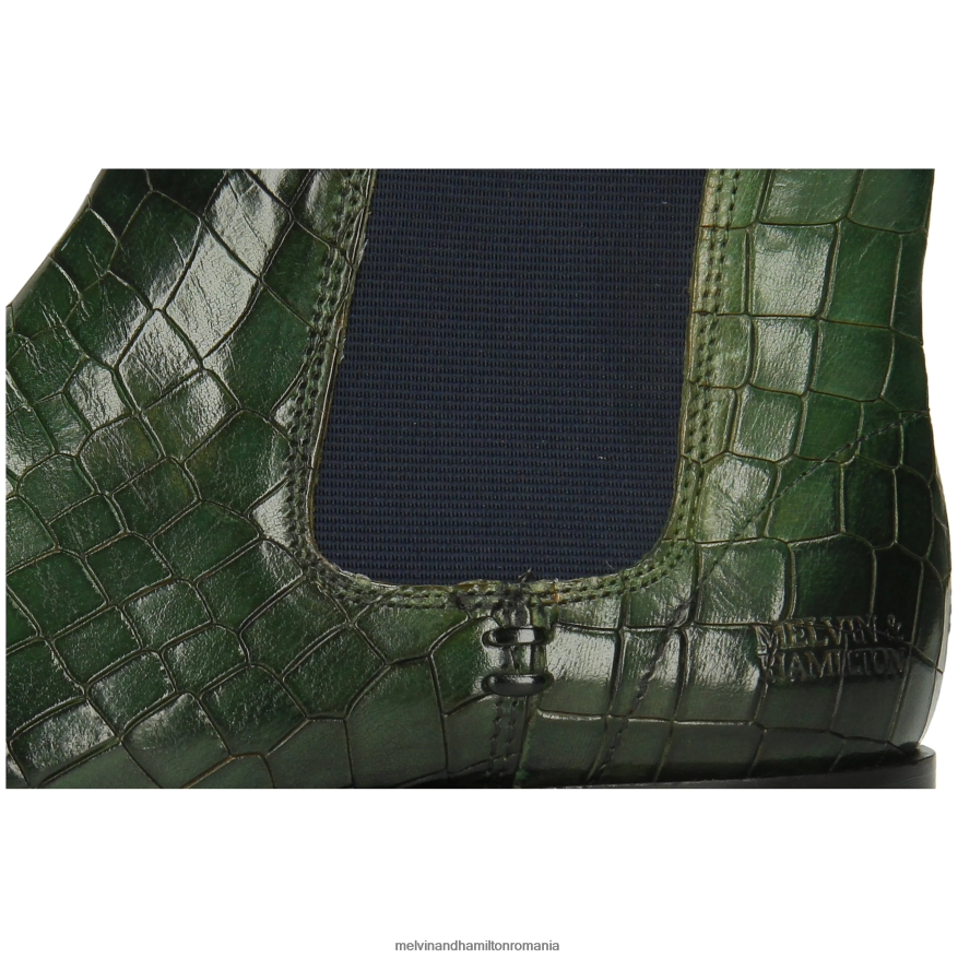 femei Melvin & Hamilton Susan 10 verde Botine 2R24J4788