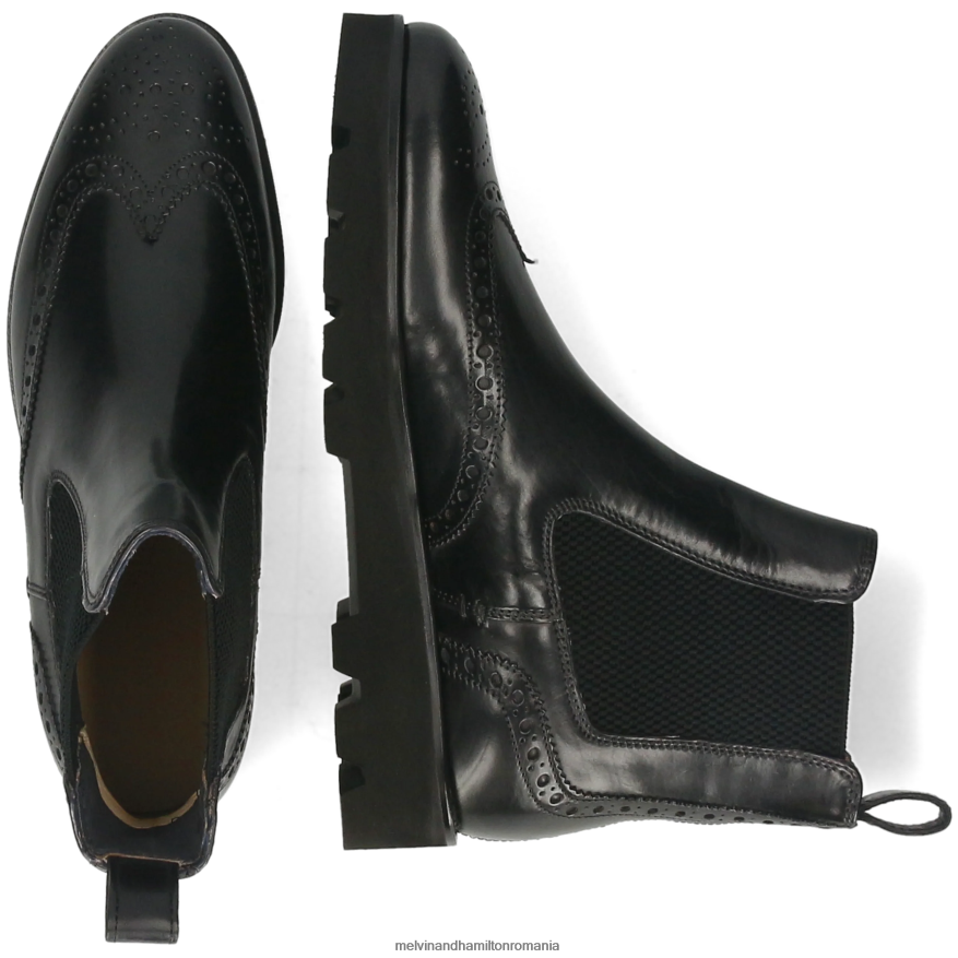 femei Melvin & Hamilton Susan 111 negru Botine 2R24J4780