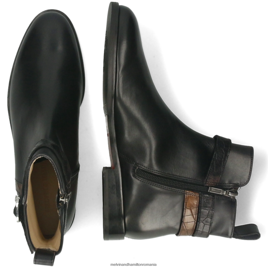 femei Melvin & Hamilton Susan 116 negru Botine 2R24J4920