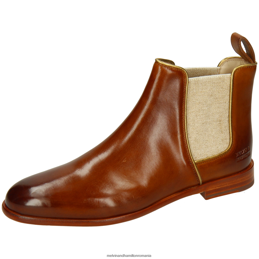 femei Melvin & Hamilton Susan 70 maro deschis Botine 2R24J4871