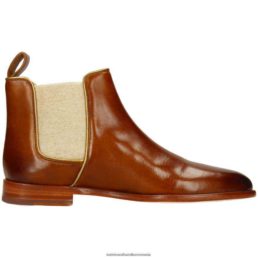 femei Melvin & Hamilton Susan 70 maro deschis Botine 2R24J4871