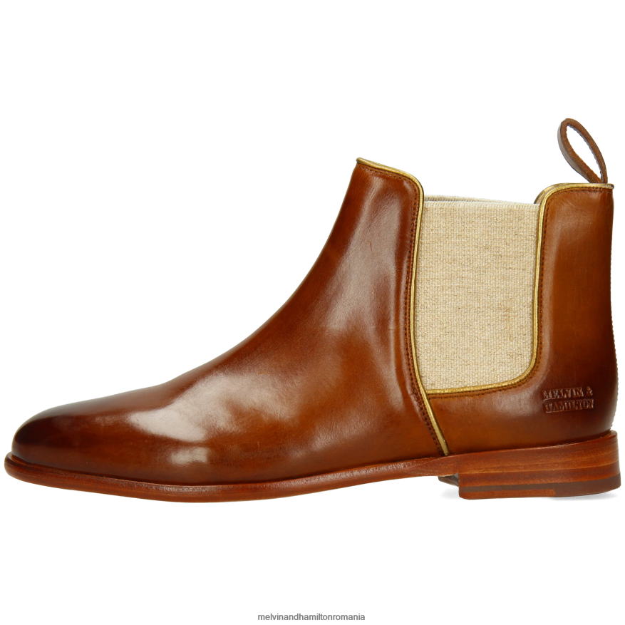 femei Melvin & Hamilton Susan 70 maro deschis Botine 2R24J4871