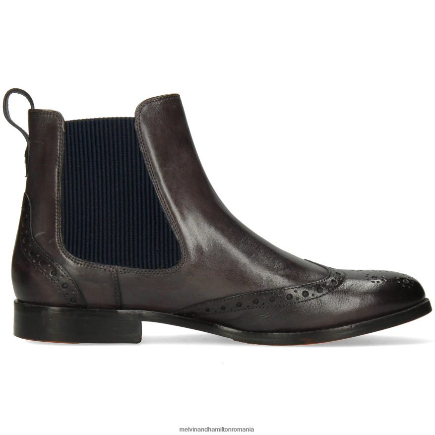 femei Melvin & Hamilton amelie 5 gri Botine 2R24J4991