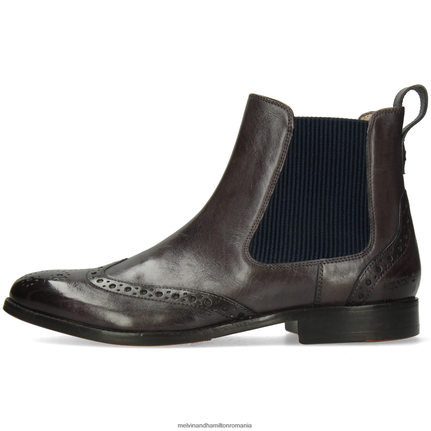 femei Melvin & Hamilton amelie 5 gri Botine 2R24J4991