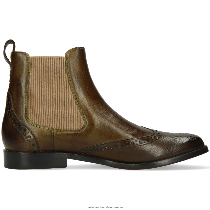 femei Melvin & Hamilton amelie 5 verde Botine 2R24J4919