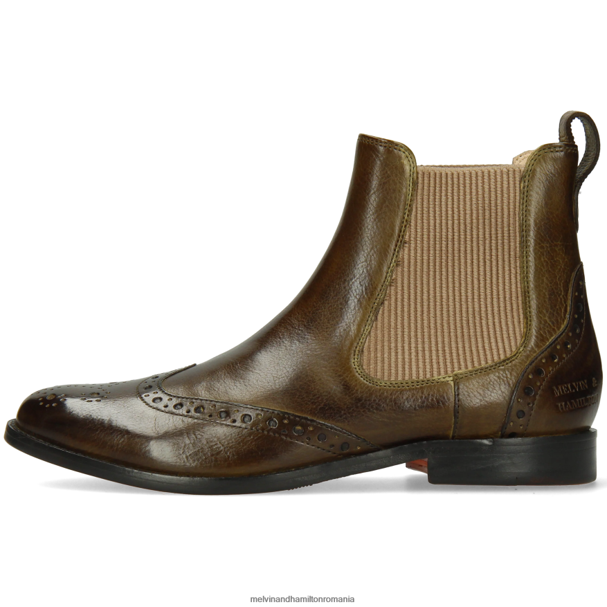 femei Melvin & Hamilton amelie 5 verde Botine 2R24J4919