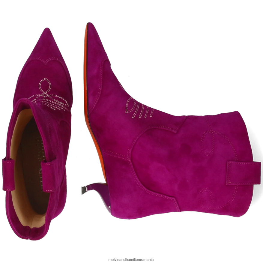 femei Melvin & Hamilton aurora 1 Violet Botine 2R24J4841