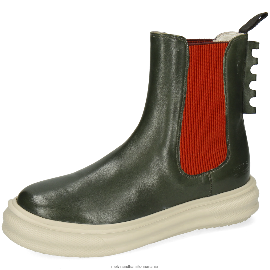 femei Melvin & Hamilton fa 5 verde Botine 2R24J41003