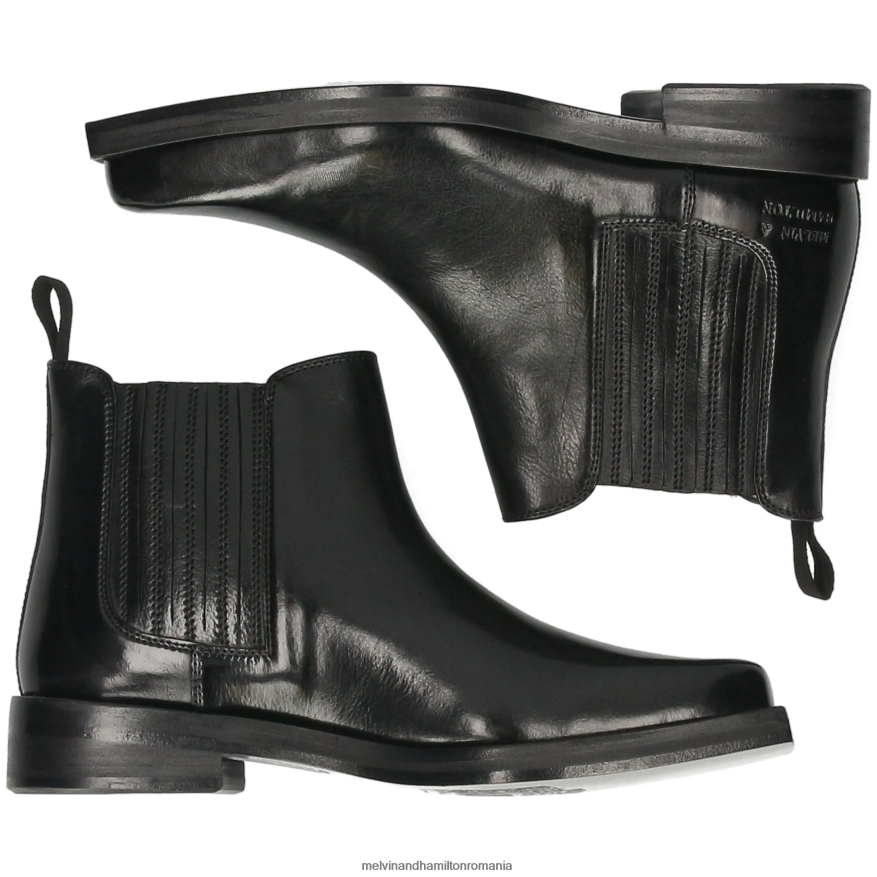 femei Melvin & Hamilton frumoasa 1 negru Botine 2R24J4957