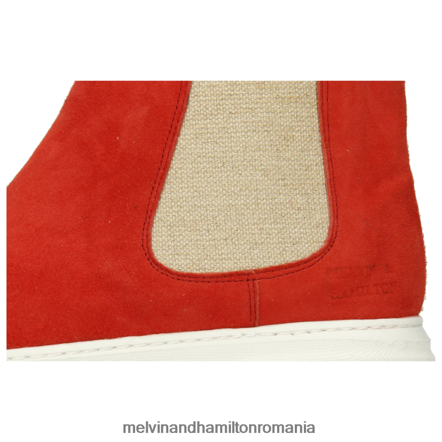 femei Melvin & Hamilton hailey 2 roșu Botine 2R24J41118