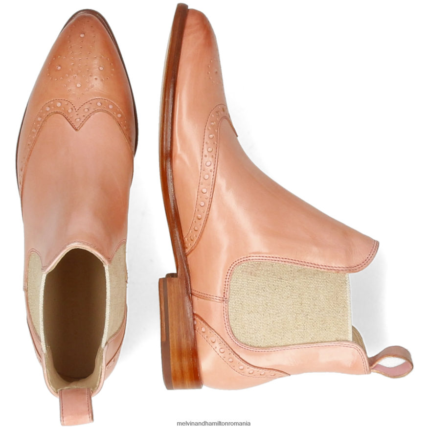 femei Melvin & Hamilton jessy 4 roz Botine 2R24J4847