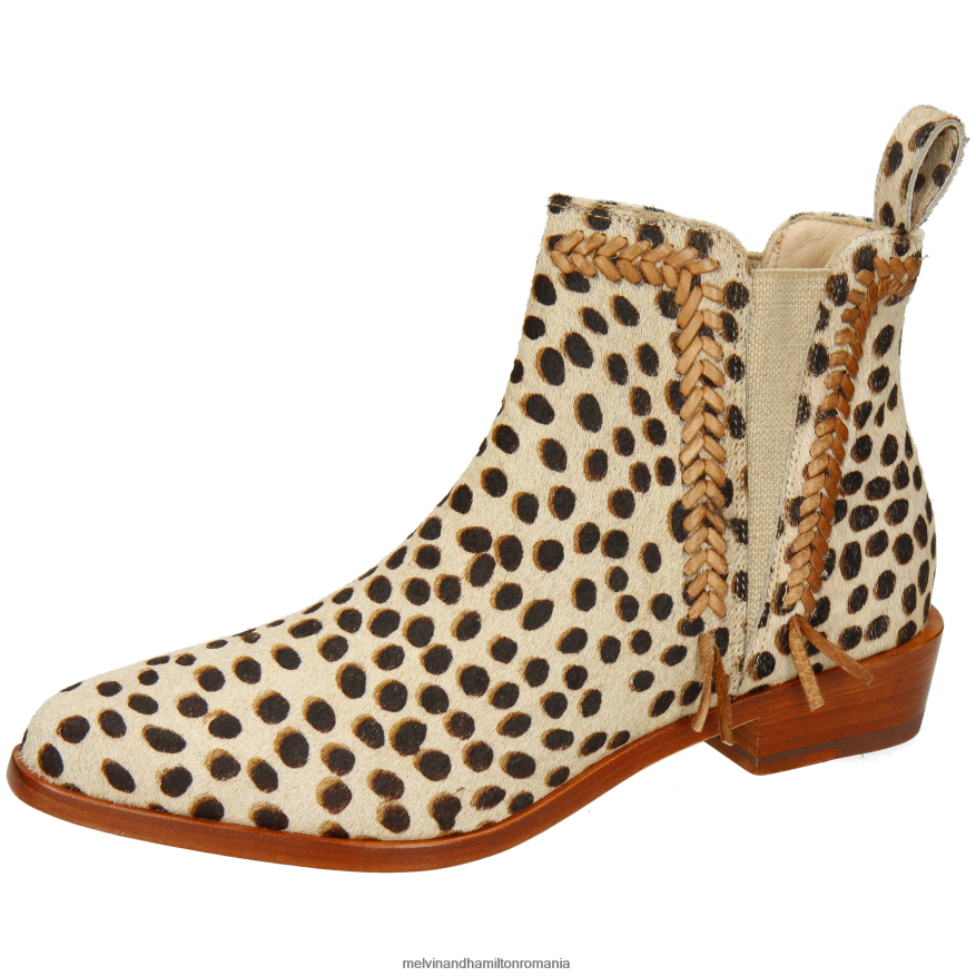 femei Melvin & Hamilton marlin 10 maro deschis Botine 2R24J4777