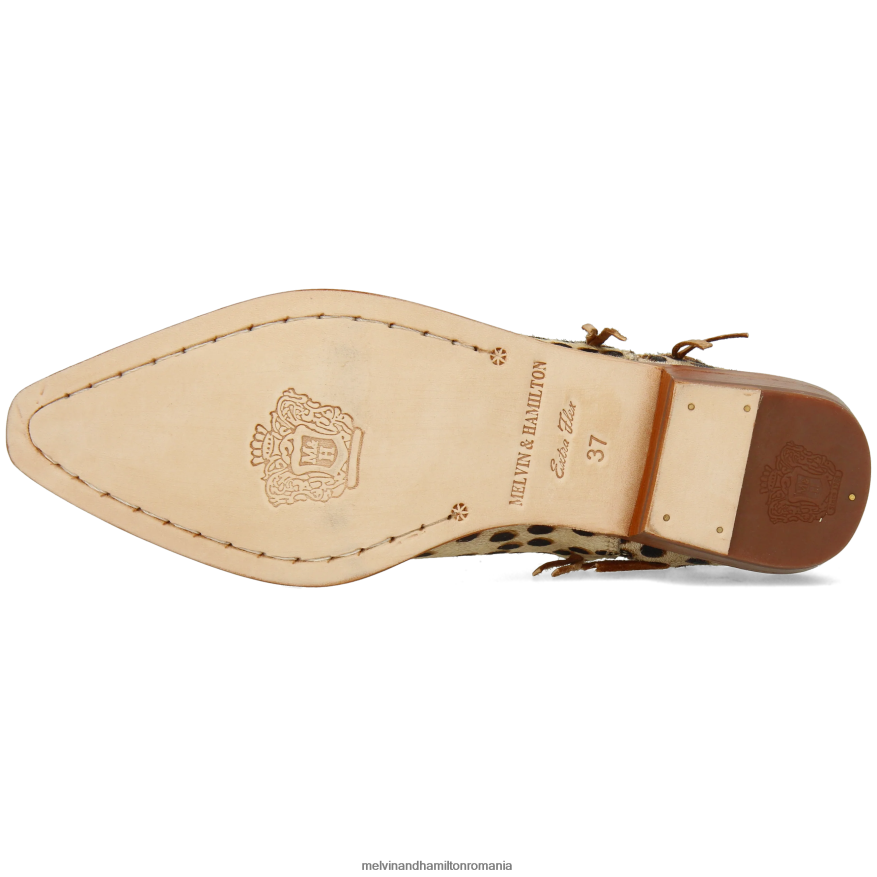 femei Melvin & Hamilton marlin 10 maro deschis Botine 2R24J4777