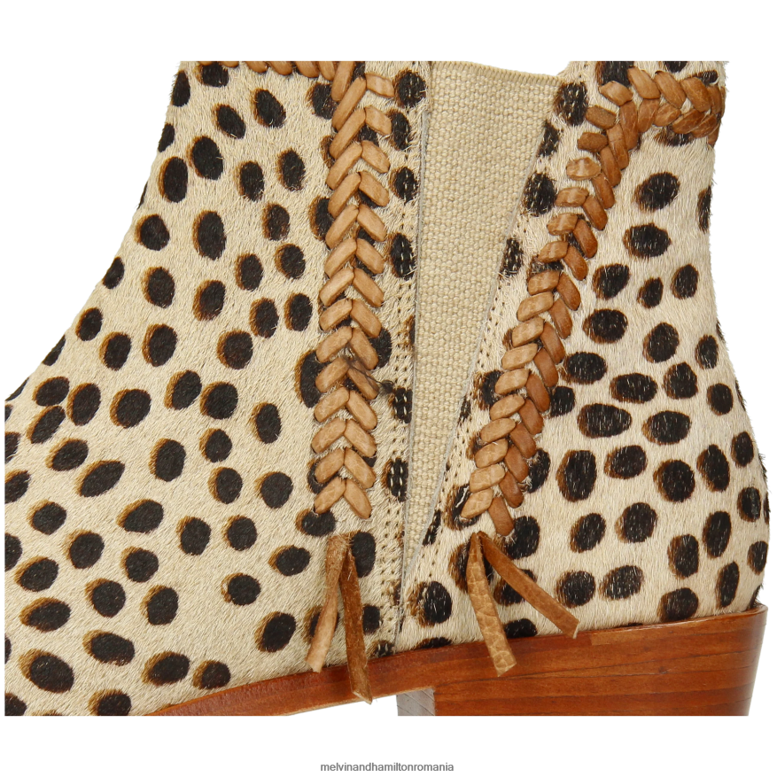 femei Melvin & Hamilton marlin 10 maro deschis Botine 2R24J4777