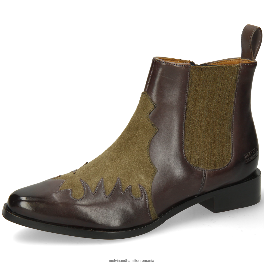 femei Melvin & Hamilton marlin 46 maro Botine 2R24J4929