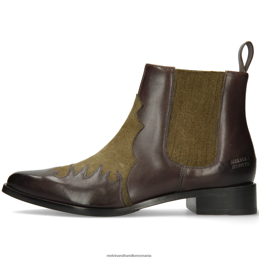 femei Melvin & Hamilton marlin 46 maro Botine 2R24J4929