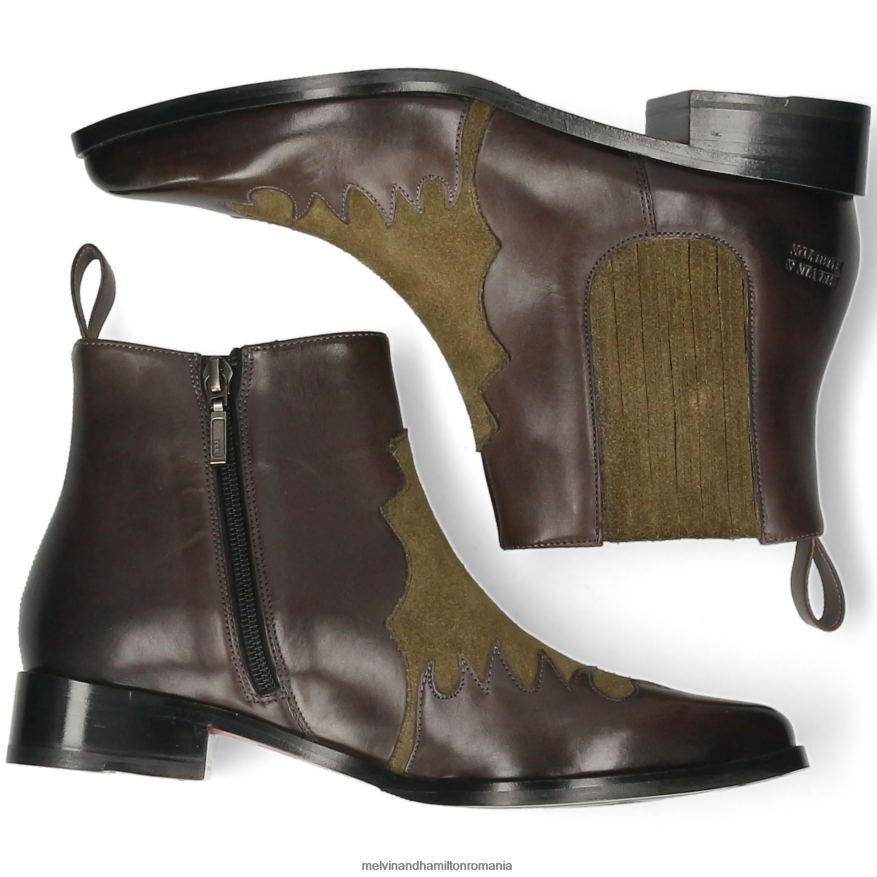 femei Melvin & Hamilton marlin 46 maro Botine 2R24J4929