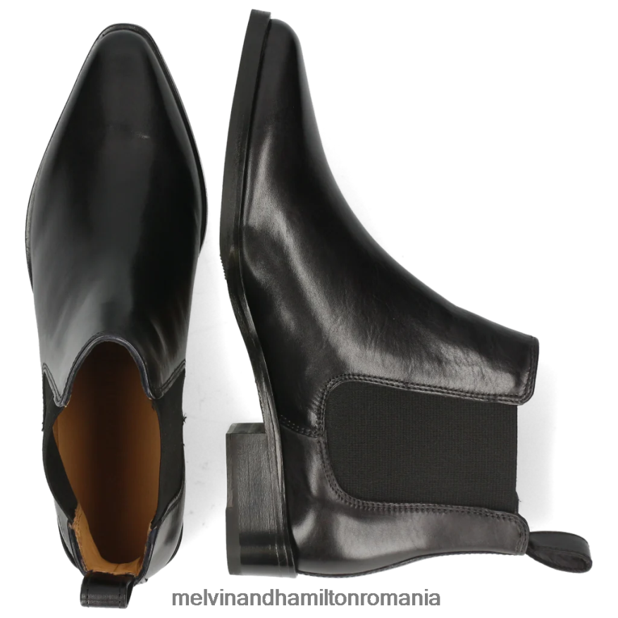 femei Melvin & Hamilton marlin 4 negru Botine 2R24J4989