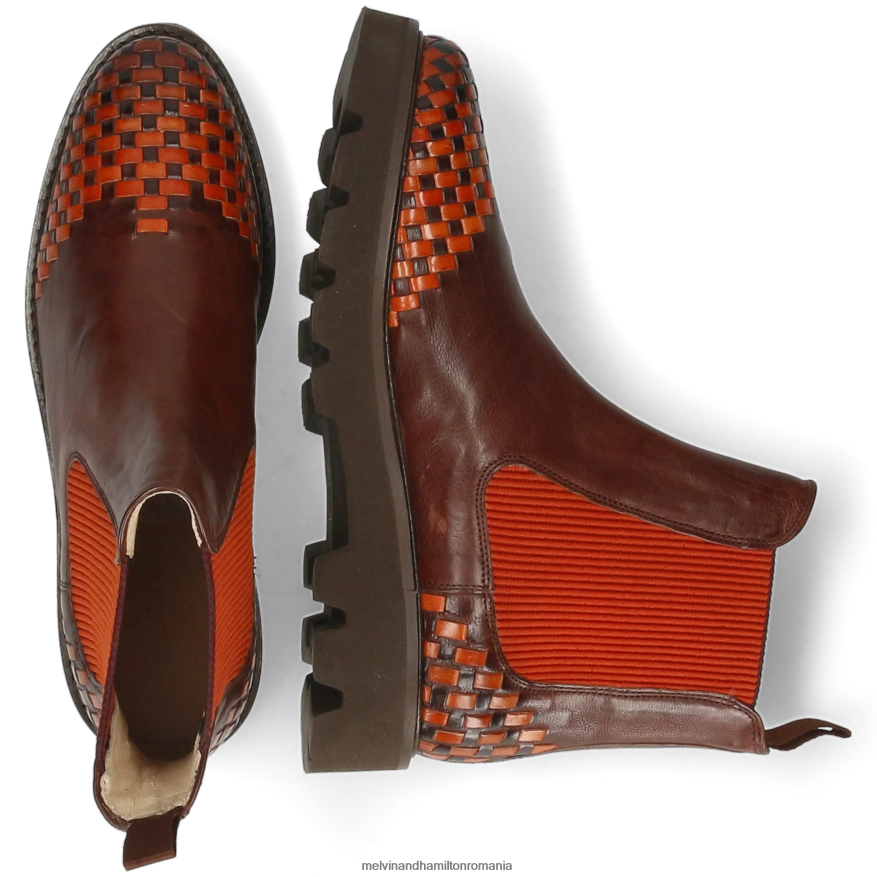 femei Melvin & Hamilton molly 10 maro Botine 2R24J4889