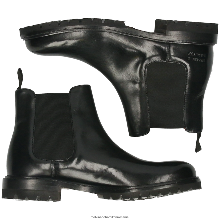 femei Melvin & Hamilton regine 8 negru Botine 2R24J4828