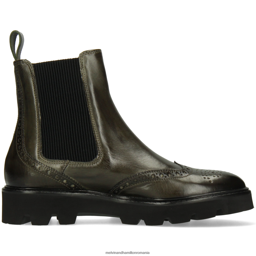 femei Melvin & Hamilton sally 112 kaki Botine 2R24J4951