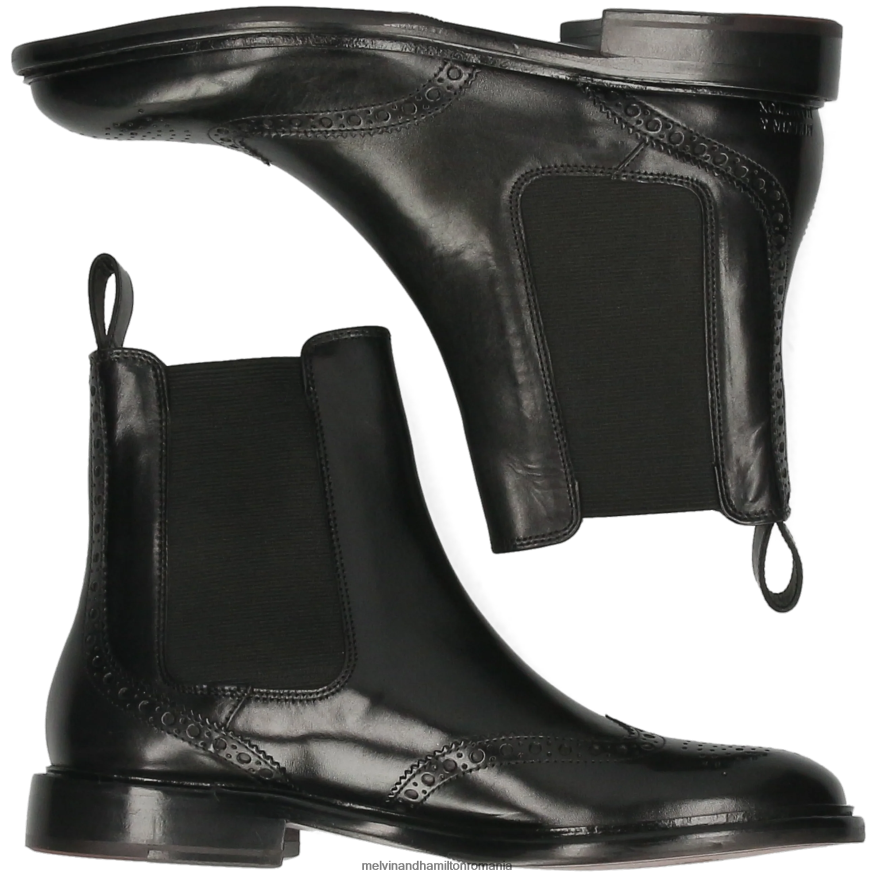femei Melvin & Hamilton sally 112 negru Botine 2R24J41060