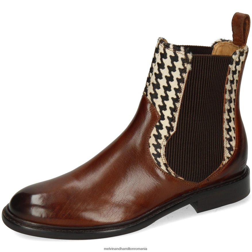 femei Melvin & Hamilton sally 113 maro Botine 2R24J41062