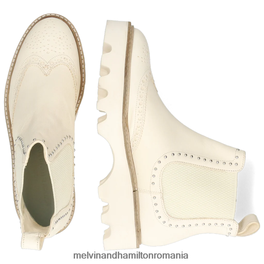femei Melvin & Hamilton sally 167 alb Botine 2R24J41123