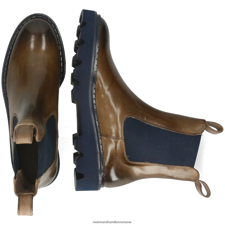 femei Melvin & Hamilton sally 186 maro Botine 2R24J4815