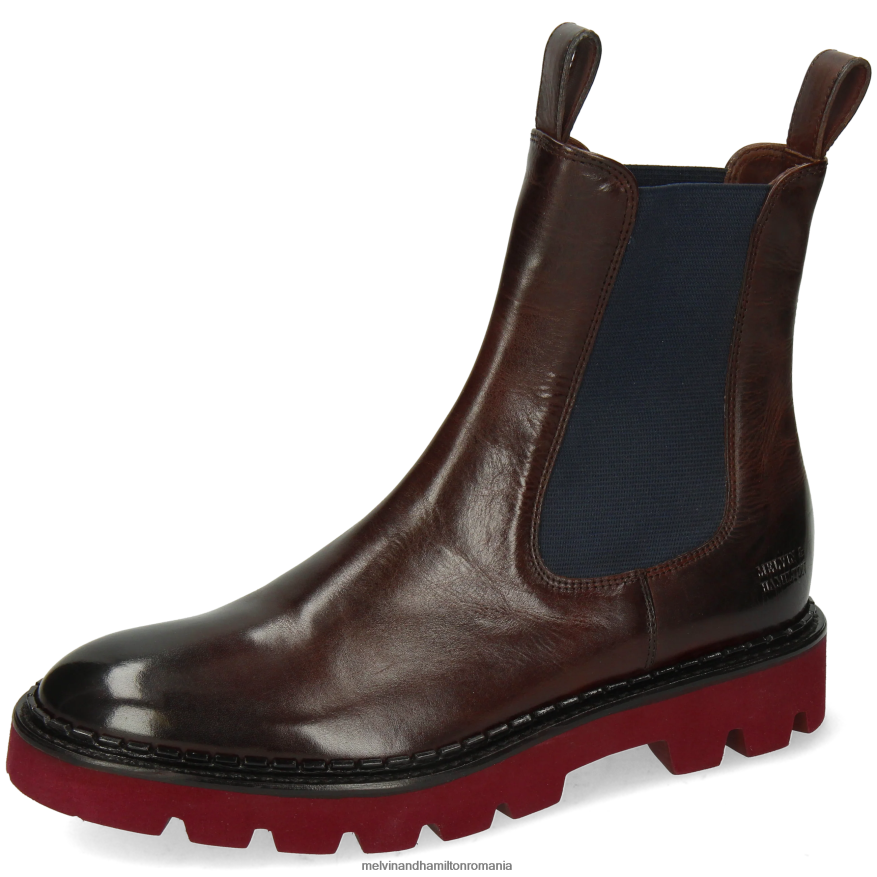 femei Melvin & Hamilton sally 186 maro Botine 2R24J4860