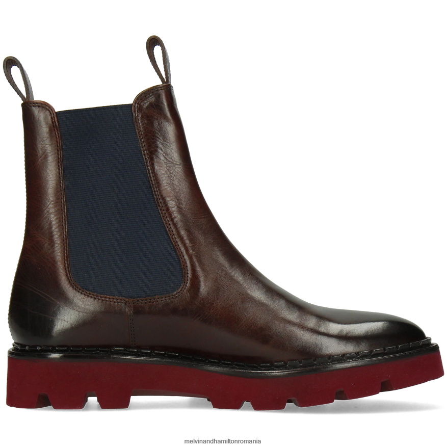 femei Melvin & Hamilton sally 186 maro Botine 2R24J4860