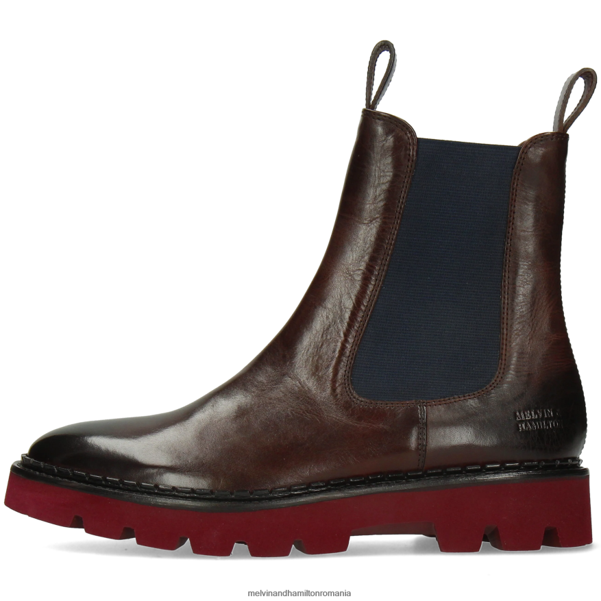 femei Melvin & Hamilton sally 186 maro Botine 2R24J4860