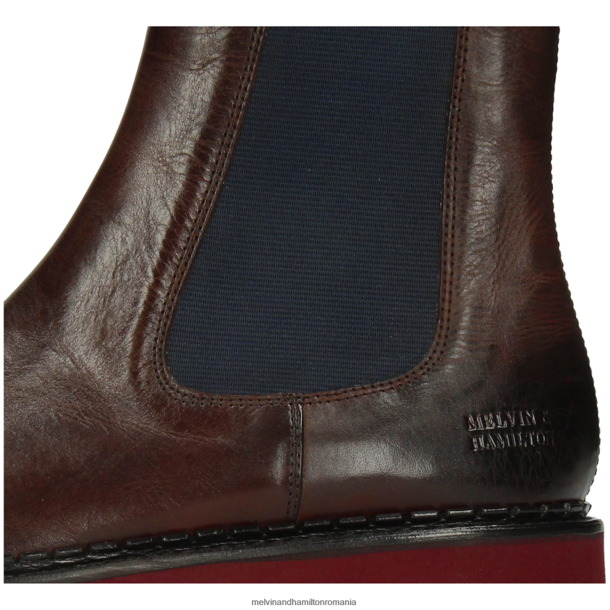 femei Melvin & Hamilton sally 186 maro Botine 2R24J4860