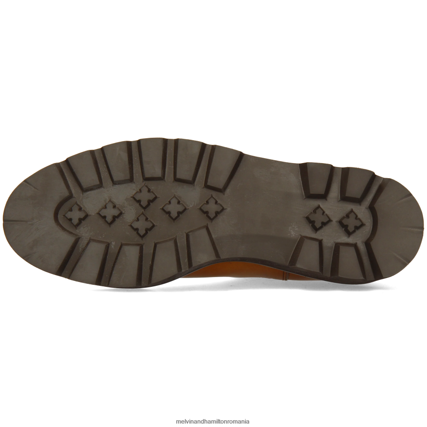 femei Melvin & Hamilton sally 186 maro deschis Botine 2R24J4885