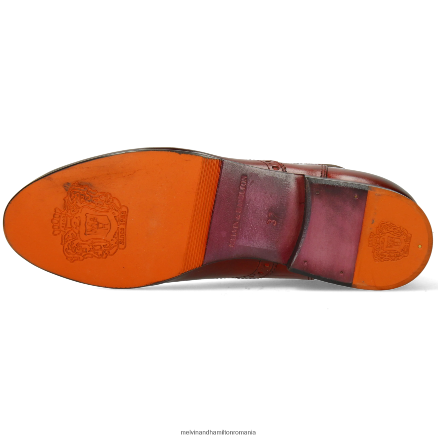 femei Melvin & Hamilton sally 192 roșu Botine 2R24J4833