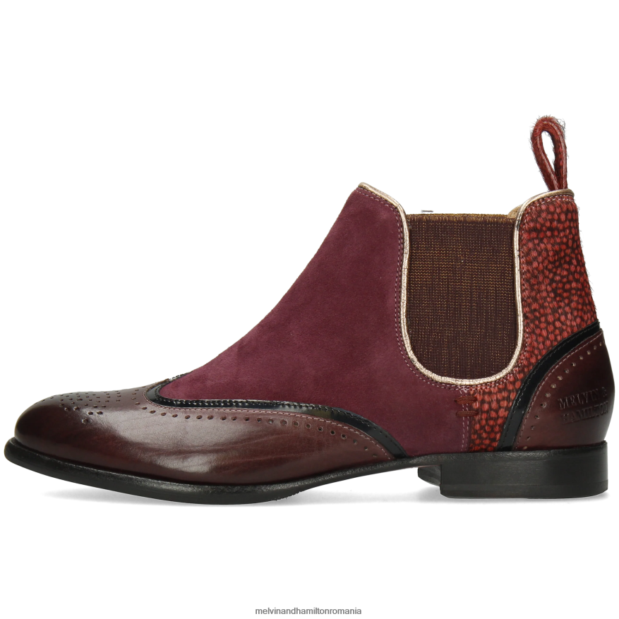 femei Melvin & Hamilton sally 19 Violet Botine 2R24J41087