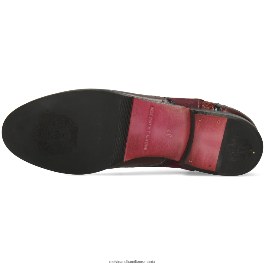 femei Melvin & Hamilton sally 19 Violet Botine 2R24J41087