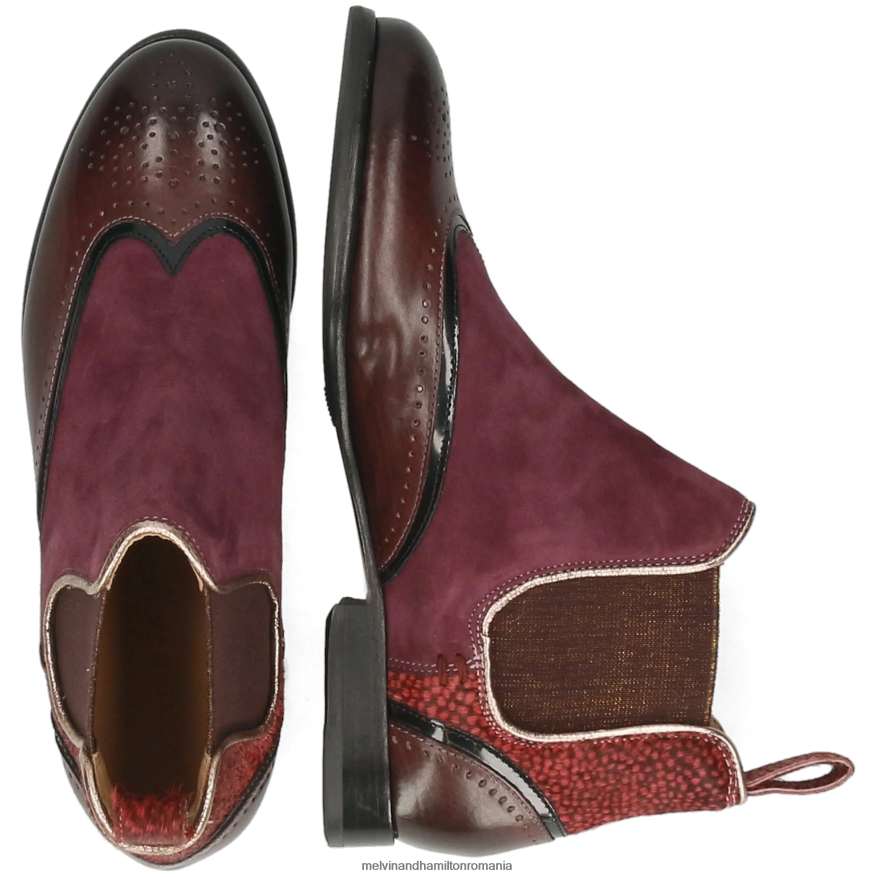 femei Melvin & Hamilton sally 19 Violet Botine 2R24J41087