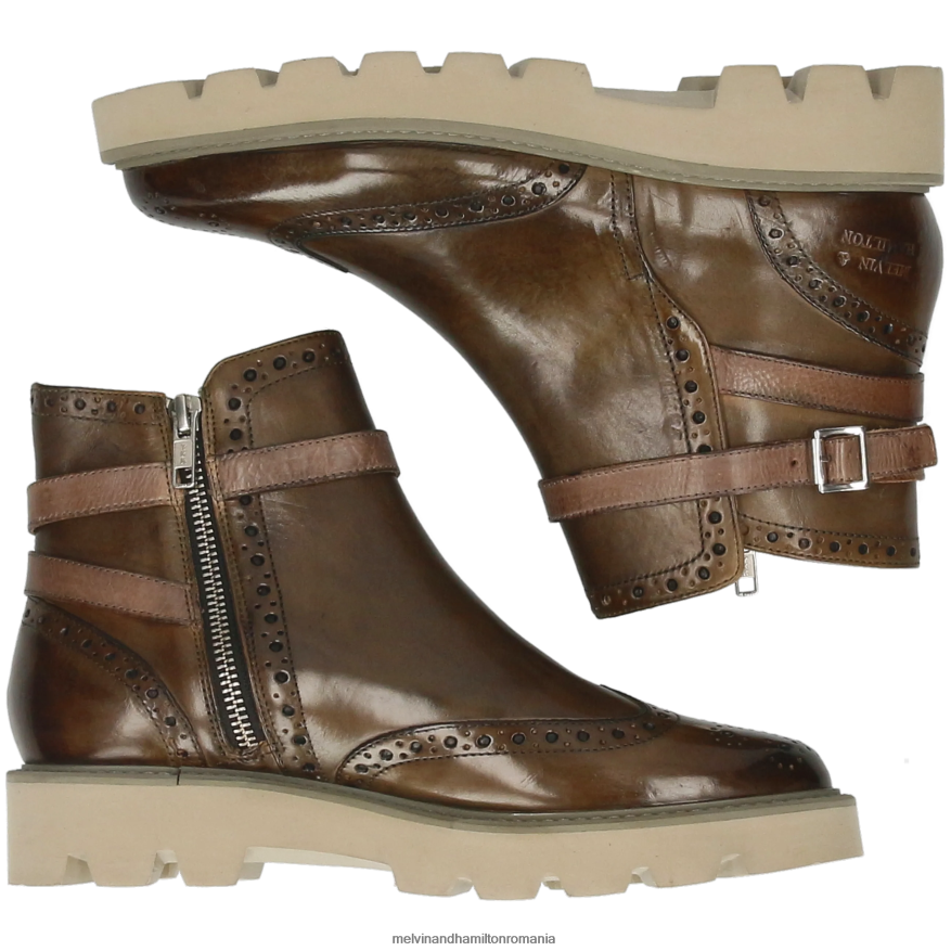 femei Melvin & Hamilton selina 25 taupe Botine 2R24J4904