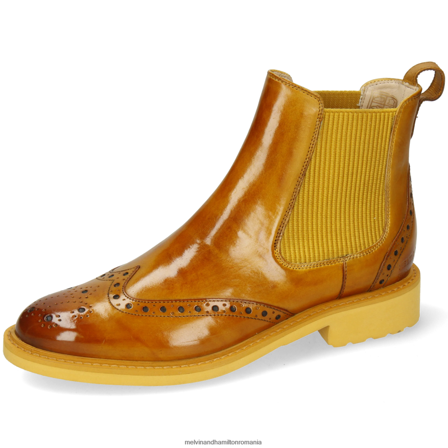 femei Melvin & Hamilton selina 29 galben Botine 2R24J4899