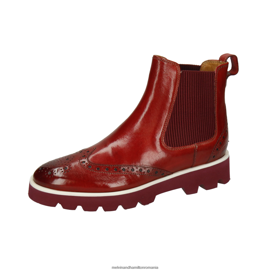 femei Melvin & Hamilton selina 29 roșu Botine 2R24J4858